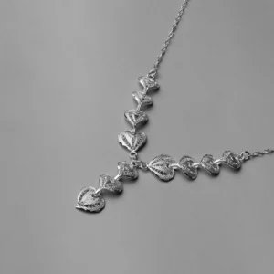 Collar de Filigrana Latidos en Plata Ley .925