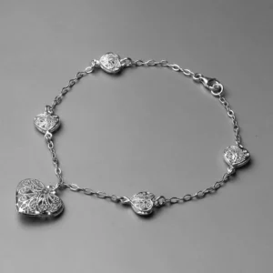 Pulsera de Filigrana Pulso en Plata Ley .925